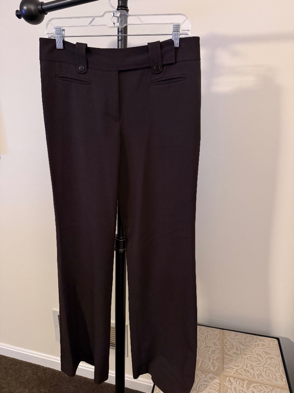 Ann Taylor Classic Brown Work Trouser Dress Pants